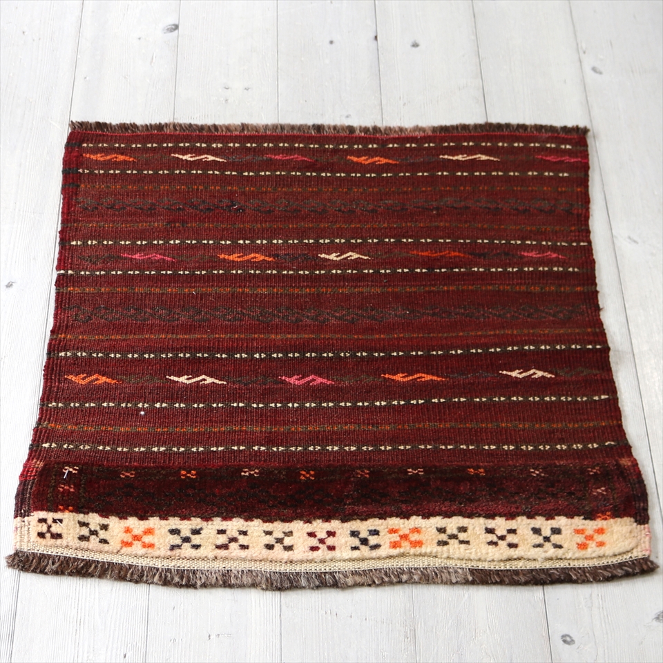 オールドキリム・バルーチ54x54cmホルジン/スザンニ織り＆絨毯