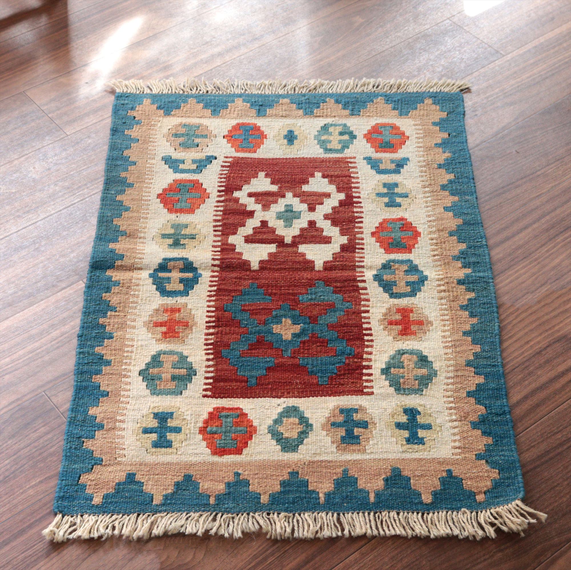 カシュカイキリム シラーズ産87×61cm イランの手織りラグ