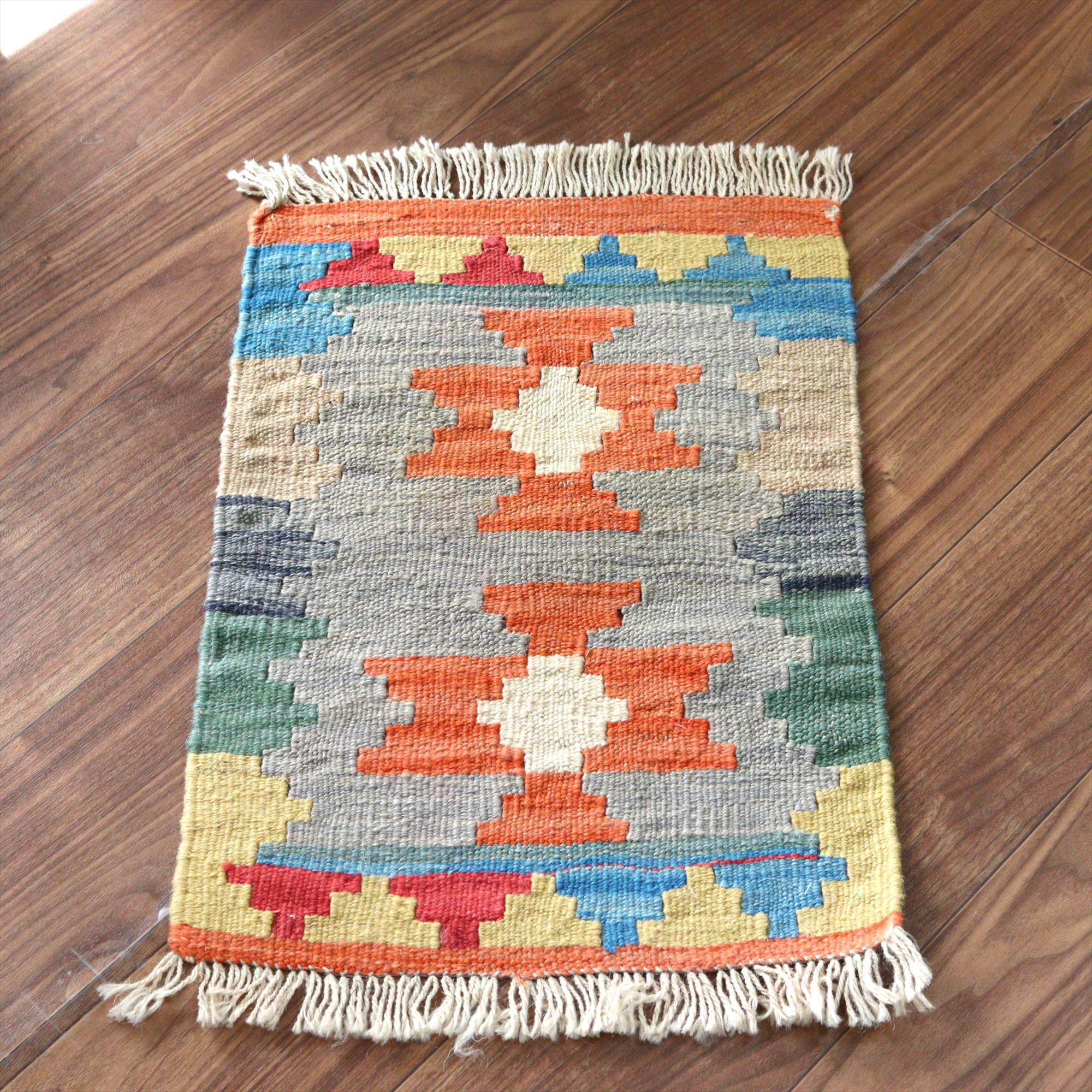 イランの手織りキリム シラーズ57×39cm