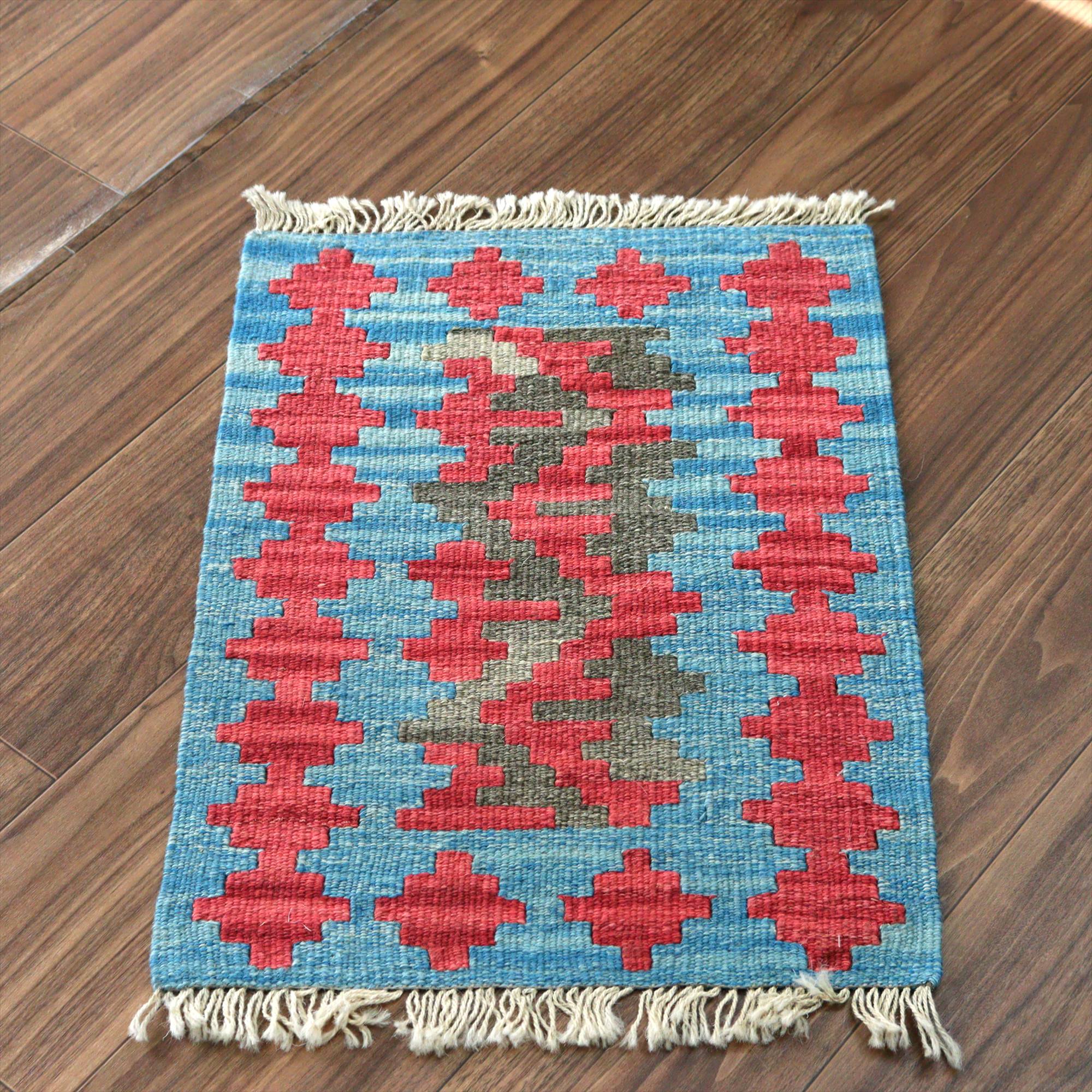 イランの手織りキリム シラーズ59×43cm