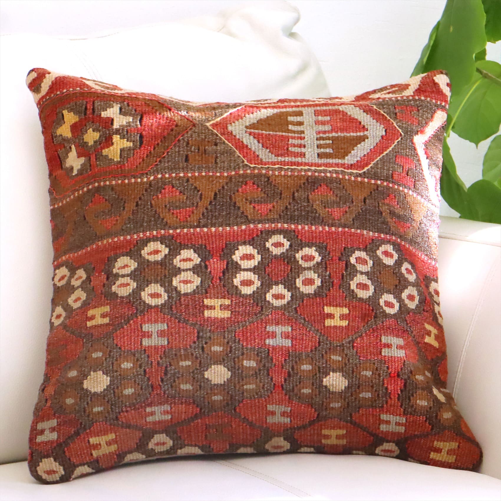 オールドキリム クッションカバー 40cmサイズ カイセリ ベレケット