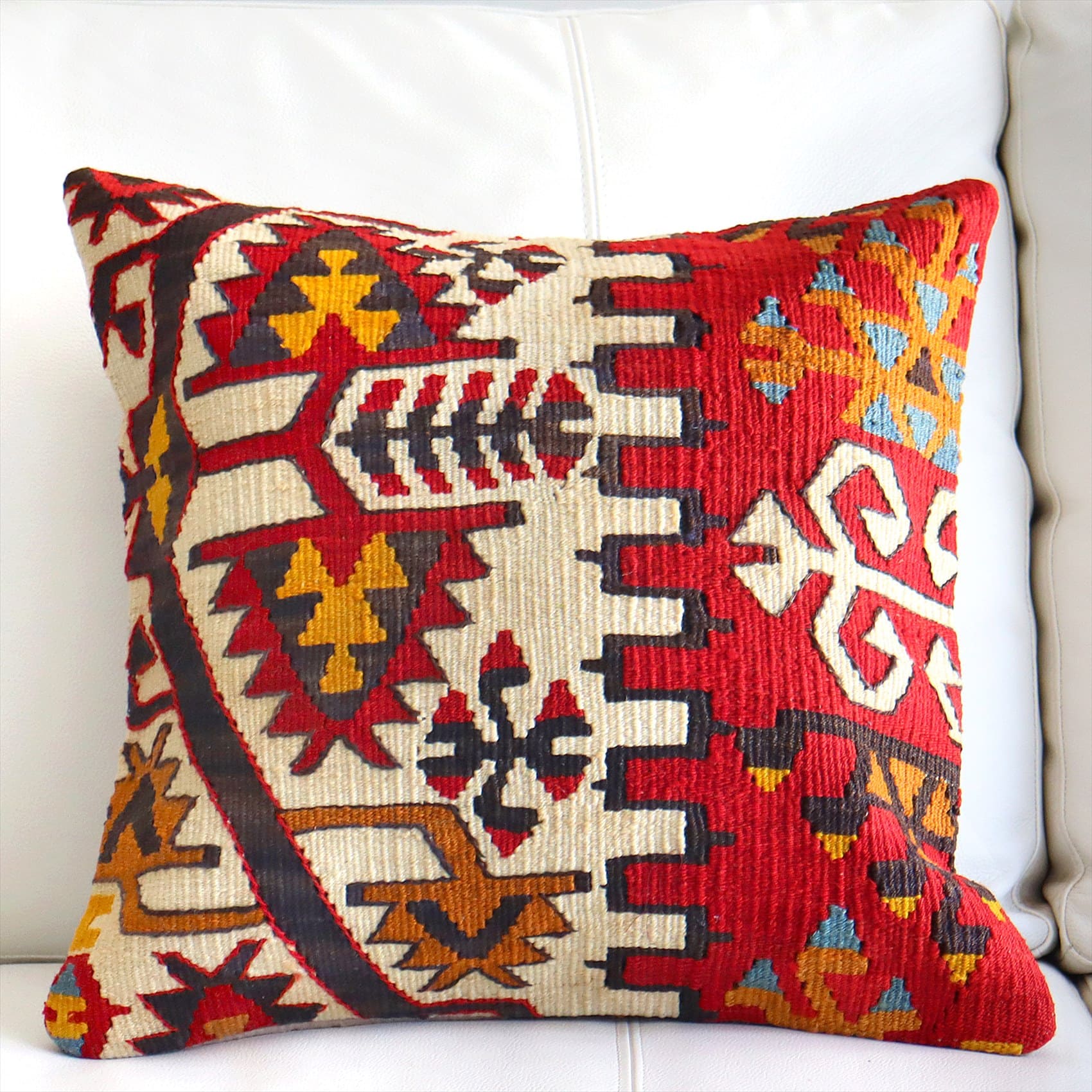 オールドキリム クッションカバー 40cmサイズ カイセリ チフカナット