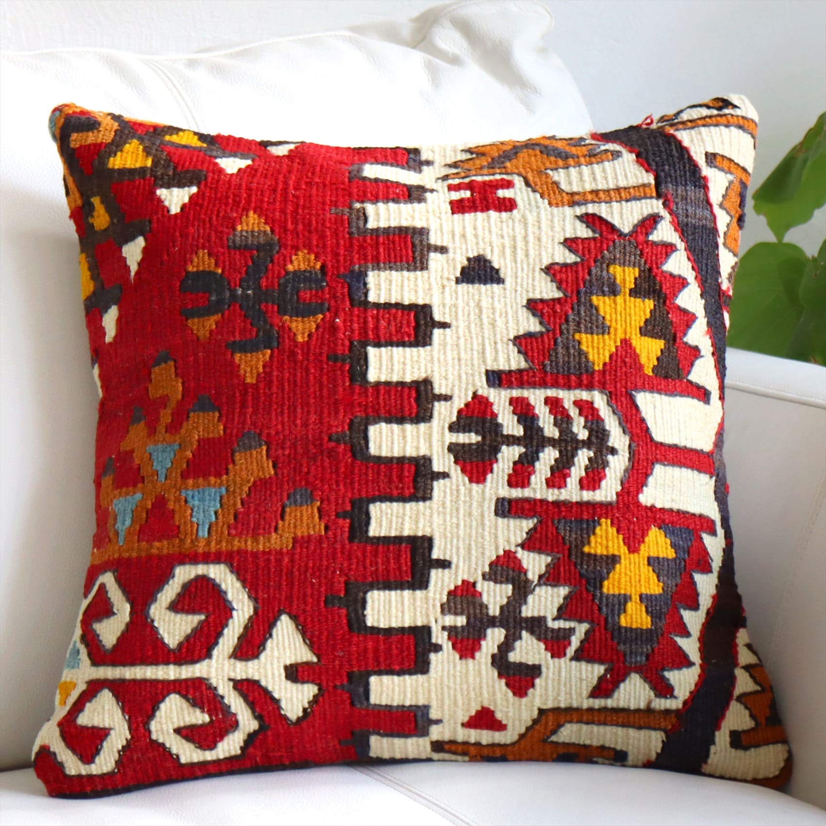 オールドキリム クッションカバー 40cmサイズ カイセリ チフカナット