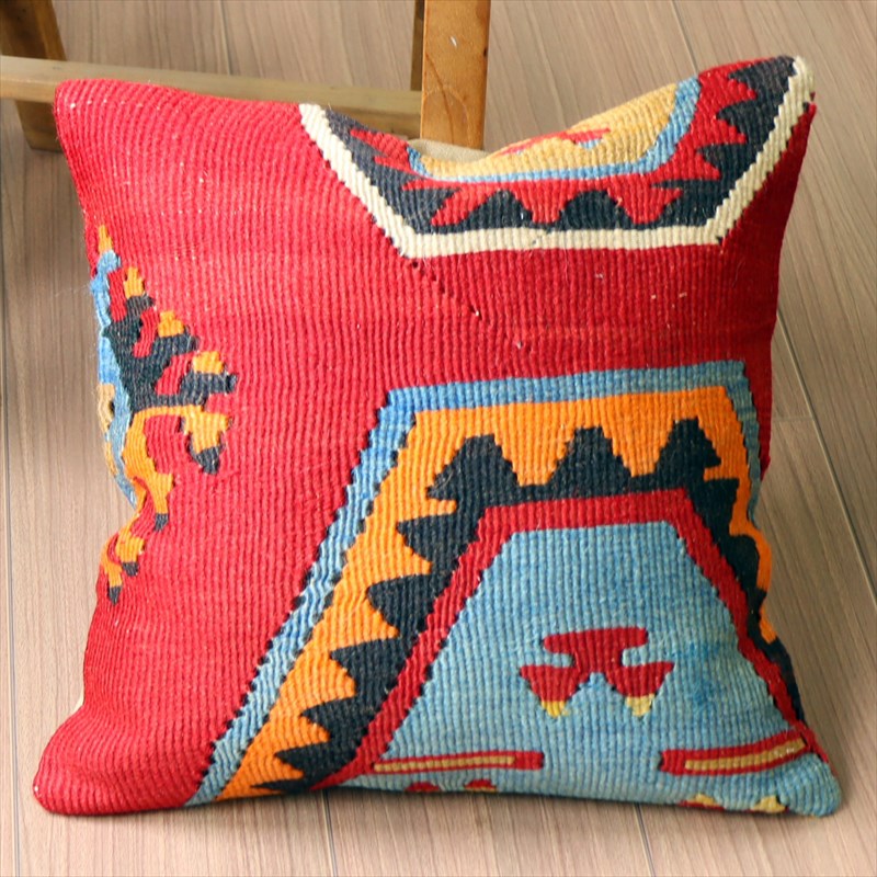 オールドキリム クッションカバー39×39cm シワス・シャルキュスラ Old Kilim Cushion